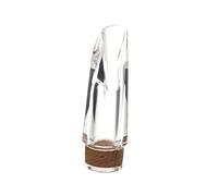 Mikinona Boquilla y Ligadura Para Clarinete Bajo Tapa De La Boquilla Cojín De Boquilla Cañas De Clarinete Boquilla De Boquilla Clarinete Boquilla Saxofón Soprano Junco Cristal