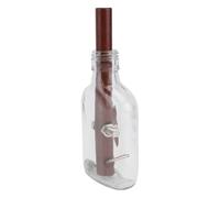 Mikinona Botella de Vino Creativa Adultos, Juguete Educativo de Vidrio, Madera y Hierro, Tamaño Pequeño, Divertido Desbloqueo para Desarrollo de Inteligencia y Habilidades Prácticas