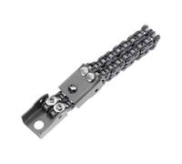 Mikinona Cadena Doble Profesional para Pedal de Batería Jazz Accesorio de Acero para Reemplazo Preciso y Estable Cadena de Martillo para Pedal Regalo para Bateristas