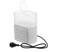 Mikinona Calienta Biberones Eléctrico con Doble Capacidad y Tempertura Constante Calienta Biberón Viaje y Uso Casa Blanco para Leche Materna