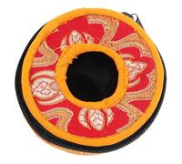 Mikinona Campanas Tintineantes Para Meditación Bolsa De Almacenamiento Portátil De Nepal Estuche Protector Para Campanas De Platillos Color Random