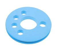 Mikinona Carrete de Pesca Ligero y Resistente para Enrollar Hilo Trenzado y Fluorocarbono Herramienta Portátil para Surfcasting y Multifilamento Color Aleatorio Color Color Aleatorio