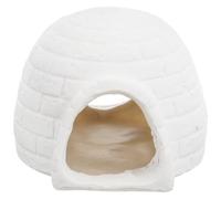 Mikinona Casa Juguete de Cerámica y Protección Solar Adecuado para Verano Función de Escondite para Hamster y Animales Pequeños como Ratones y Pajaritos