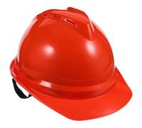 Mikinona Casco de Seguridad Ajustable para Construcción Casco Abs Vented con Ventilación Avanzada para Obreros y Electricistas Protección Industrial Resistente y Transpirable Color Naranja