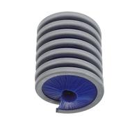 Mikinona Cepillo Limpiador de Cuerda para Escalada en Roca Azul Marco de Acero Inoxidable y Cerdas de Nailon, Herramienta Portátil para Lavar y Secar Cuerdas de Montaña al Aire Libre