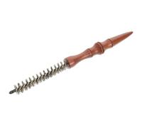 Mikinona Cepillo Redondo Pequeño para Cabello Corto con Cerdas de Cerdo Cepillo Enrollador Portátil para Peinados y Diseño Duradero para Hombres y Mujeres