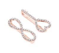 Mikinona Charm Cristal 2 Aleación para Decorativo de Correa Reloj Piezas
