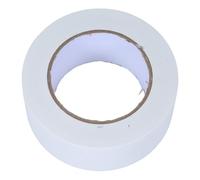 Mikinona Cinta Adhesiva Blanca Mate Gaffer X Yd Tela Industrial Resistente para Reparación de Alfombras y Marcado de Suelos Multifuncional Fácil de Rasgar Uso Profesional