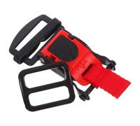 Mikinona Clip de Hebilla Rápida Ajustable para Casco de Moto Kit de Recambio con Destornillador Cierre Seguro Resistente para Casco Integral y Abierto Accesorio Duradero Rojo