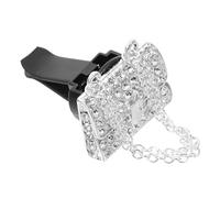 Mikinona Clip Difusor De Ventilación Del Coche Forma De Bolso Plateado, Aroma Fresco Para Rejilla De Salida, Decoración Interior Para Automóvil, Accesorio Creativo Para Uso Diario