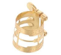 Mikinona Clip Para Saxofón Sujetador De Ligadura Para Saxofón Accesorio De Metal Para Instrumentos De Viento De Ligadura Para Ensayos y Conciertos