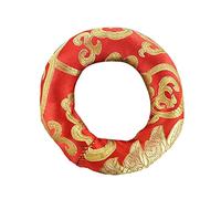 Mikinona Cojín De Tazón De Canto Budista Hecho Mano Nepal Cojín De Sonido Aleatorio Para y Relajación Espiritual