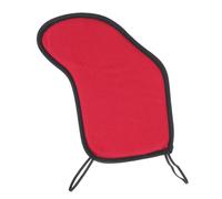 Mikinona Cojín Mejilla de Violín de Algodón Rojo para Profesionales y Principiantes, Comodidad Óptima y Reducción de Dolor en Periodos Largos E Intensos de Uso