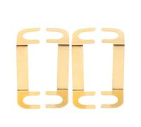 Mikinona Conectores de bloque de terminales de altavoz de 2 pares: terminales de metal flexibles para subwoofers y sistemas de sonido - Suministros de equipos de audio