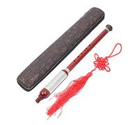 Mikinona Conjunto de Instrumento de Viento Folclórico Tradicional Bau en Resina Caja de Almacenaje Portátil y Ligero para Acompañamiento en Danza y Ensembles