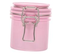 Mikinona Contenedor Profesional Para Pegamento De Pestañas Tanque Hermético De Resistente y Duradero Almacenamiento Para Extensiones De Pestañas Salones y Uso Doméstico Color Rosa