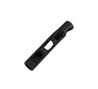 Mikinona Corrector de Postura para Violín Soporte para Bastón, Accesorio Ligero de Plástico Negro de 7.7X1.38X1.38 CM para Principiantes en Entrenamiento
