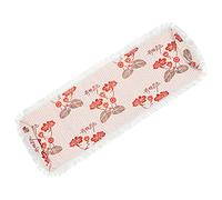 Mikinona Cubierta Protectora para Guzheng de Algodón y Lino con Diseño Tallado Doble Faz y Borlas, Tamaño Estándar, Funda Decorativa Antigolpes para Instrumento Musical, Adecuado para Uso