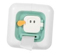 Mikinona Cubo Montessori Educativo Caras Multijuego para Bebés y Pequeños Juguete Sensorial de Motricidad Fina Estimulación Temprana y Concentración Material Plástico Seguro Verde