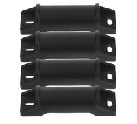 Mikinona Deslizadores de Plástico para Silla Reposapiés de Oficina, Repuesto para Silla Despacho Montaje Rápido y Fácil Instalación, Pack de 4 Piezas