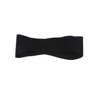 Mikinona Diadema Ajustable de Tela Negra para Natación Protección Orejas, Adecuado para Niños y Adultos en Piscina y Deportes Acuáticos