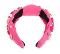 Mikinona Diadema Ancha Anudada Para El Día De San Valentín Tocado Para Mujer Diadema Con Horquillas Moda