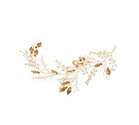 Mikinona Diadema De Perlas Cara Para Novia Tocado De Boda Cristales Accesorio De Fiesta