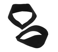 Mikinona Diadema Para Nadar y Protección Capilar, Banda Ajustable Negra Talla L, 2 Unidades, Protección Auditiva Para Adultos, Uso Natación, Buceo y Yoga