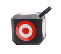 Mikinona Diana Colgante para de Material EVA Resistente al Desgaste Forma de Dado Seis Caras Color Brillante Portátil y Ligera para Práctica al Aire Libre