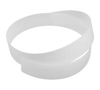 Mikinona Difusor de Tira LED Flexible 1220x50mm 0,5mm Acrílico Lechoso para Iluminación de Techo, Canal de Cinta LED Distribución Uniforme de Luz para Decoración y Ambiente Visual Cómodo