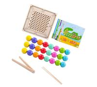 Mikinona Educativo de Cuentas para Juguetes de Concentración y Habilidades Motoras Finas para Preescolar y Desarrollo del Pensamiento Regalo Divertido para Niña