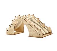 Mikinona Educativo de Puente de de Madera Kit DIY para Juguetes de Ensamblaje para Ciencia y Experimentos Regalo Stem para Niña Material Seguro y Artesanal