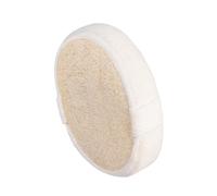 Mikinona Esponja Natural de Luffa Ovalada Exfoliante para Baño con Doble Cara con Banda de Algodón para Agarre Cómodo y Limpieza Profunda para Cuidado Corporal Diario