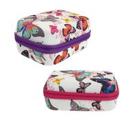 Mikinona Estuche Organizador Para Aceites Esenciales 2 Piezas 12 Compartimentos 15 Ml Bolsa Viaje Multirejilla Protección Anti Golpes Para Uso Exterior Portátil