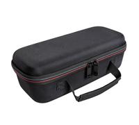 Mikinona Estuche para Micrófono Portátil y Shockproof con Asa Bolsa de Almacenamiento para Viaje Compatible con Jbl Kmcu Negro