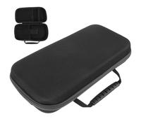 Mikinona Estuche Rígido Protección contra Golpes para Micrófono Inalámbrico Negro y Almacenamiento Seguro y Bolsa de Malla, Adecuado para Viaje