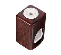 Mikinona Exprimidor Automático Pasta De Dispensador Adhesivo Soporte Baño Diseño Veta Madera Exprimidor Manual