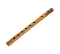 Mikinona Flauta de Bambú Vertical Huecos para Principiantes Instrumento Musical Chino para Conciertos y Prácticas Sonido y
