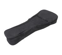 Mikinona Funda para Ukelele 23 Pulgadas Acolchada y Gruesa Bolsa de Almacenamiento Negra para Mandolina y Guitarra Estuche Portátil Resistente y Ligera para Transporte Seguro