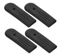 Mikinona Fundas Para Manijas De Freno De Silla De Ruedas 2 Pares De Goma Color Negro Compatibles Para Mejorar El Control En Ambientes Interiores Y Exteriores