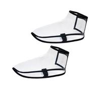 Mikinona Fundas Transparentes para Zapatos De Barbero Talla Pequeña Protección Anti-Cabello para Peluqueros Entorno Profesional De Salón