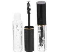 Mikinona Gel Fijador Líquido Transparente para Cejas 2 Unidades 10 G Resistente al Agua Mujer Maquillaje Natural Cepillo para Peinar Cejas Diario