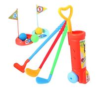 Mikinona Golf Infantil Mini para Interior y Exterior Juguetes Resistentes y Seguros para Incluye Palos y Bola para Desarrollar Habilidades y Diversión al Aire