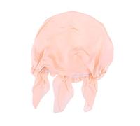 Mikinona Gorro De Seda Para Dormir Mujer y Niña 1 Unidad Talla Única Banda Elástica Antipérdida Hidratación Cabello Noche Rosa Carne