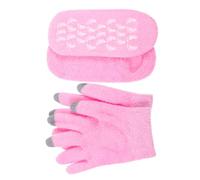 Mikinona Guantes Pantalla Táctil y Calcetines Hidratantes Para Manos y Pies Secos Para Cuidado