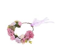 Mikinona Guirnalda Floral Para Boda Tocado De Novia y De Honor Accesorio Fotográfico Elegante