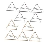 Mikinona Horquilla Geométrica de Metal para Clips Plateados Accesorios para Peinados