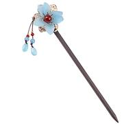Mikinona Horquillas Vintage Cabello Cuentas de Ágata 1 Pieza Diseño Retro Accesorio para Mujeres para Ceremonias Ligera y Elegante Horquilla China