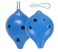 Mikinona Instrumento Musical Educativo Ocarina de 6 Agujeros para Adultos Niños Y Niñas Principiantes Que Aprenden a Tocar Música