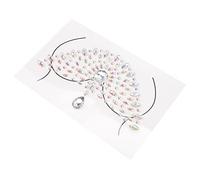 Mikinona Joyas Adhesivas para El Rostro Gemas Pegatinas de Gemas de Cristal para Un Look de Carnaval Festivo